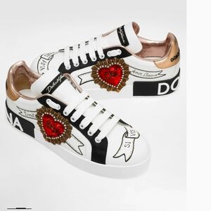 Dolce & Gabbana Calfskin Portofino Sneaker